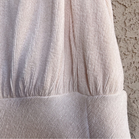 SHEIKE Australia Neutral Beige Ecru Textured One Shoulder Knot Draped Maxi Dress - Picture 9 of 11